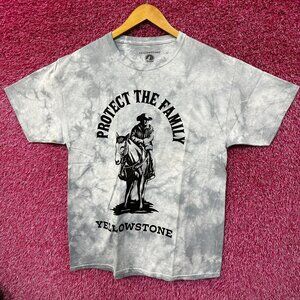 Protect the Family Dutton Ranch Yellowstone Tie Dye L